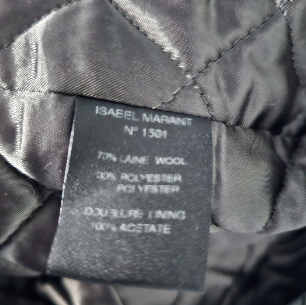 ISABEL MARANT PEA COAT - Picture 11 of 12
